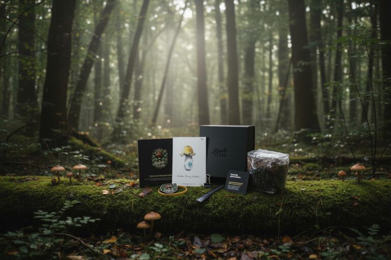 Royale flush mushroom growkit header